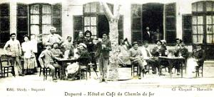3027- Duperre - Hotel et Cafe du Chemin de Fer2 - 1910